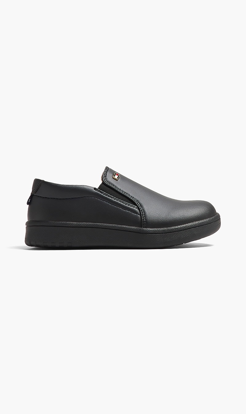 

Tommy Hilfiger Black Low Cut Sneakers for Boys | The Deal Outlet