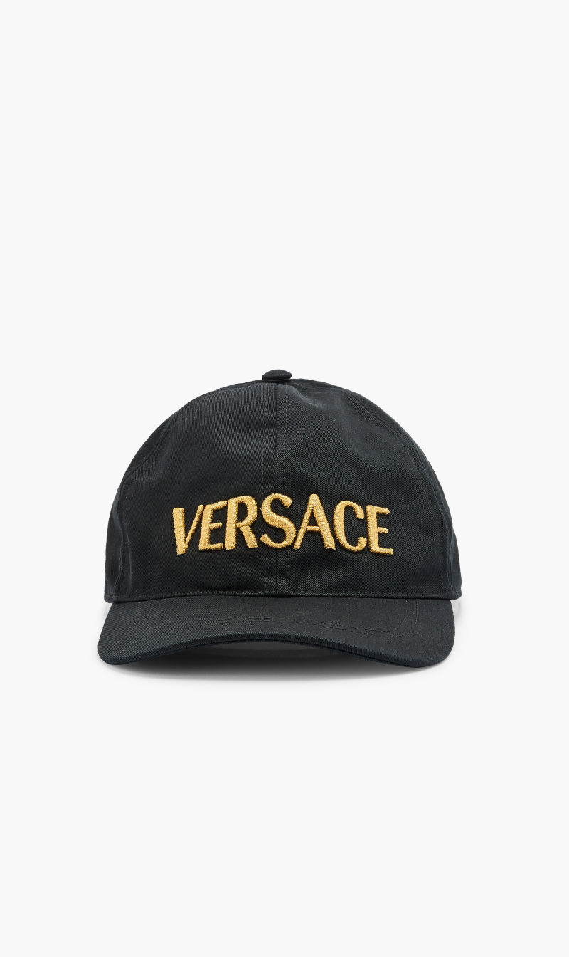 

Versace Black Baseball Cap Gold Emb Versace for Men | The Deal Outlet