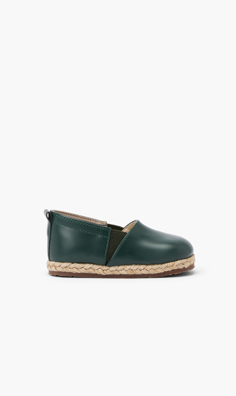 

Babywalker Green One Tone Espadrilles for Boys | The Deal Outlet