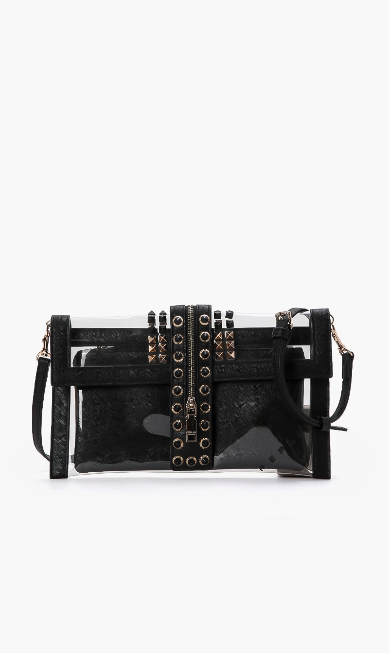 

Replay Transparent Crossbody Bag
