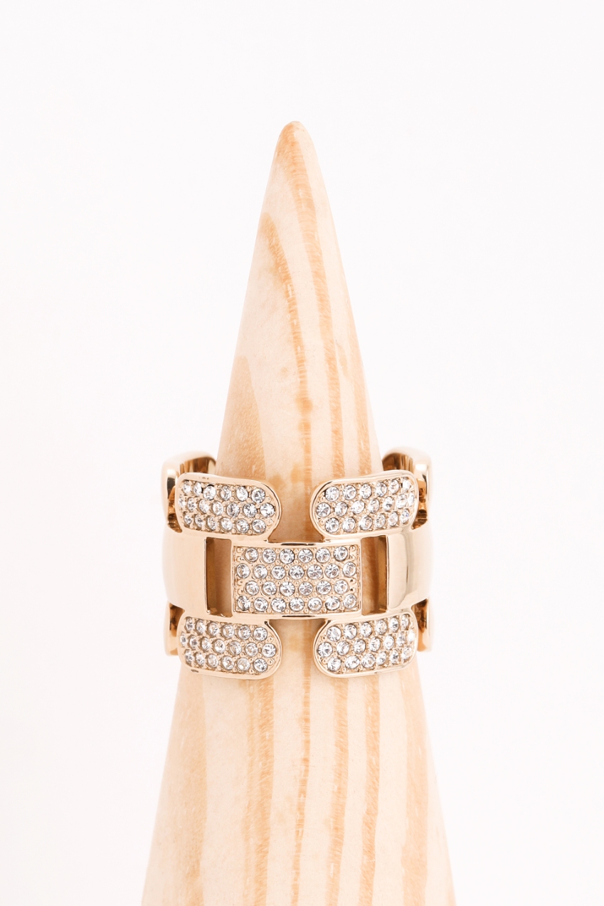 

SWAROVSKI Cube Gold Ring, 52mm