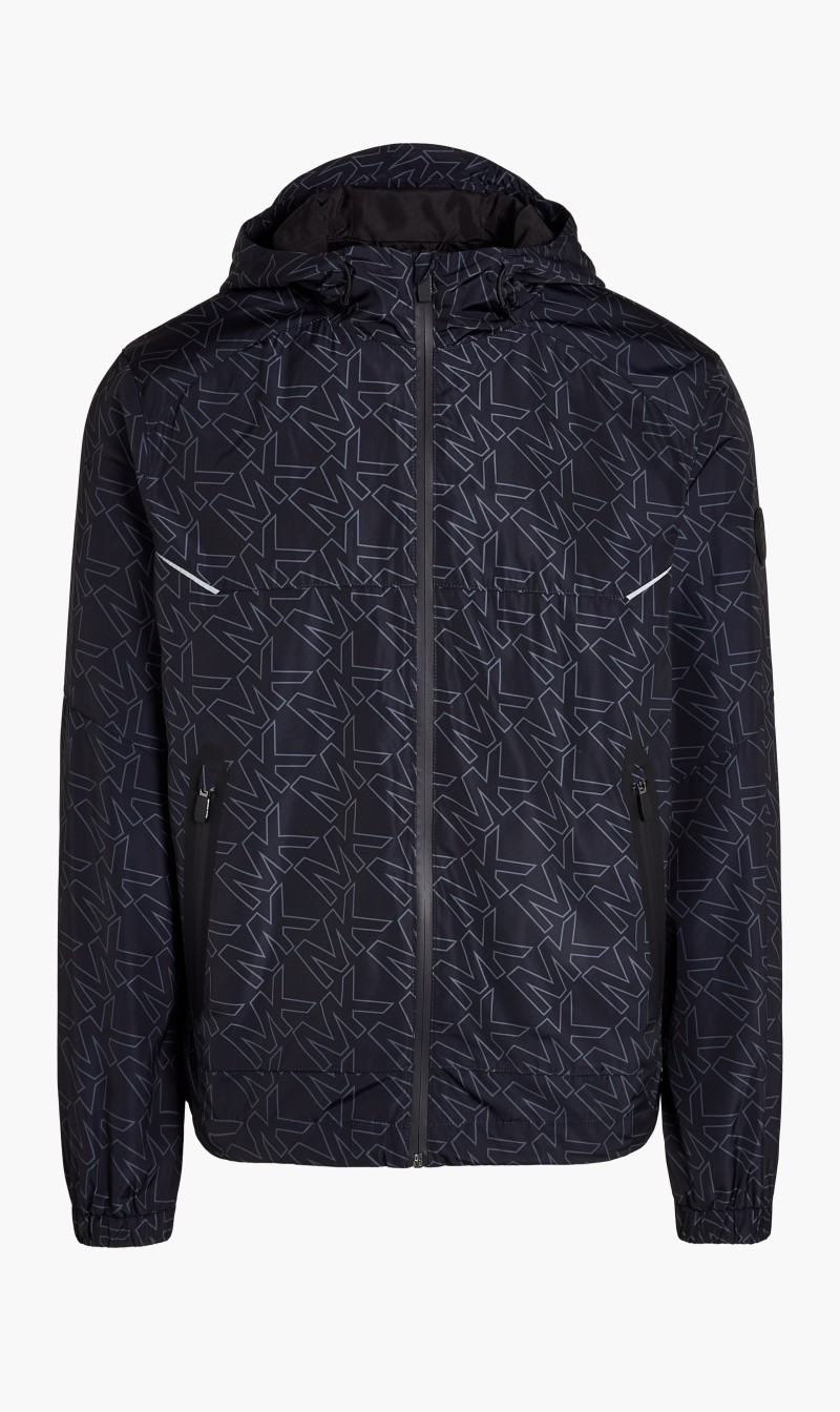 

Michael Kors Black Monogram Printed Jacket for Men | The Deal Outlet