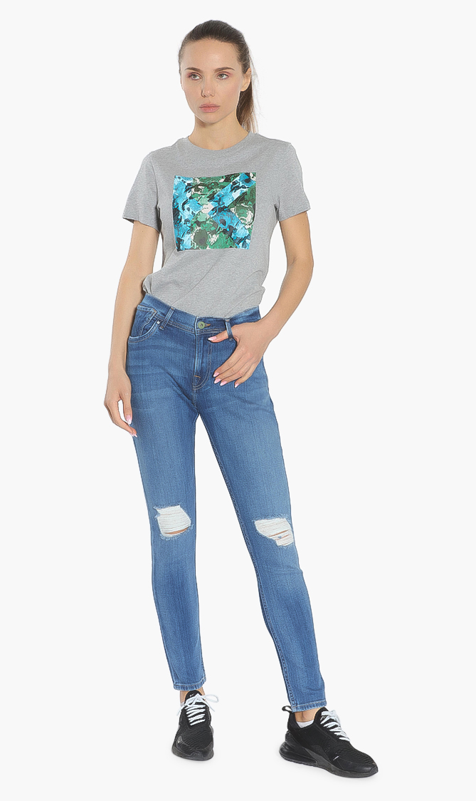 

Pepe Jeans Joey Ripped Boyfriend Jeans