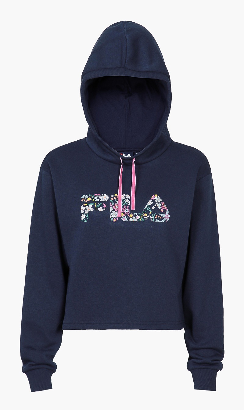 

Fila Blue Lucy Crop Hoodie for Women | The Deal Outlet