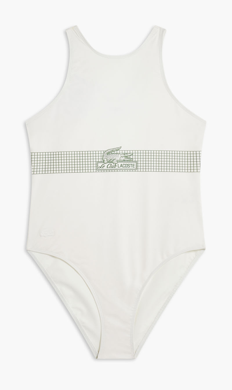 

Lacoste White Swimsuit for Women | The Deal Outlet