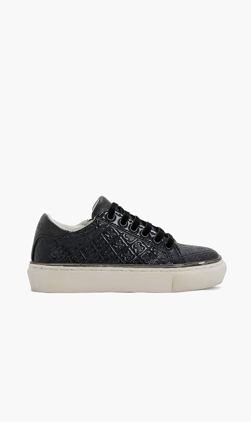 

Logo Lace Up Sneakers, Black