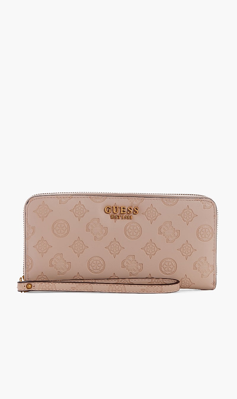 

Laurel Zip Around Wallet, Beige