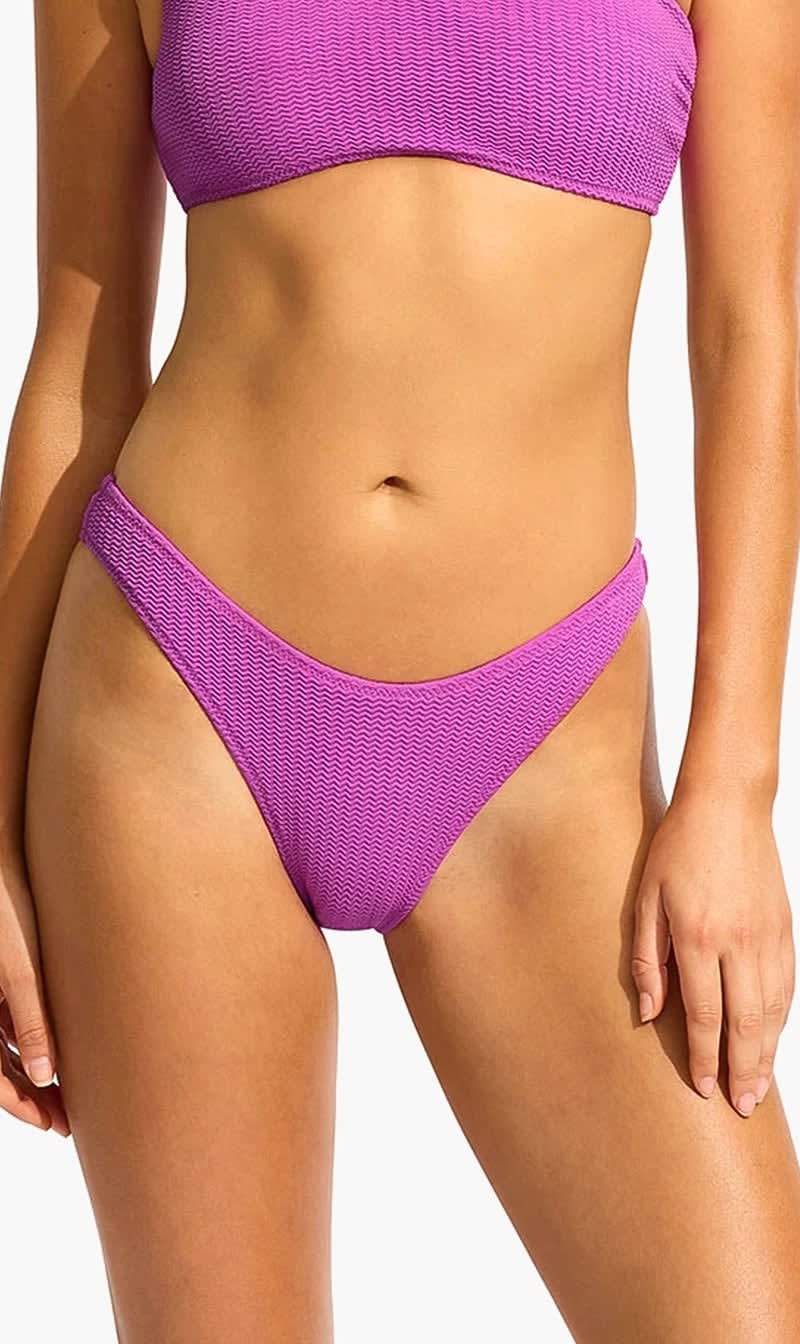 Seafolly Blue Seadive High Cut Pant for Women