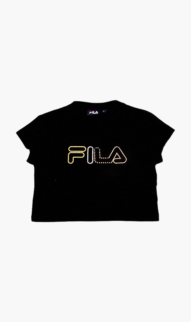 

Annalaura Crop T-shirt, Black
