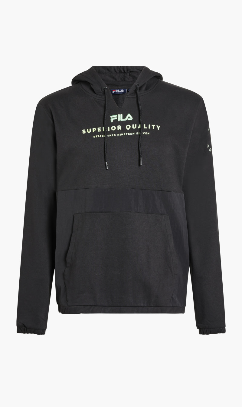 

Graphic Hoodie With Badgeblack Beauty, Black