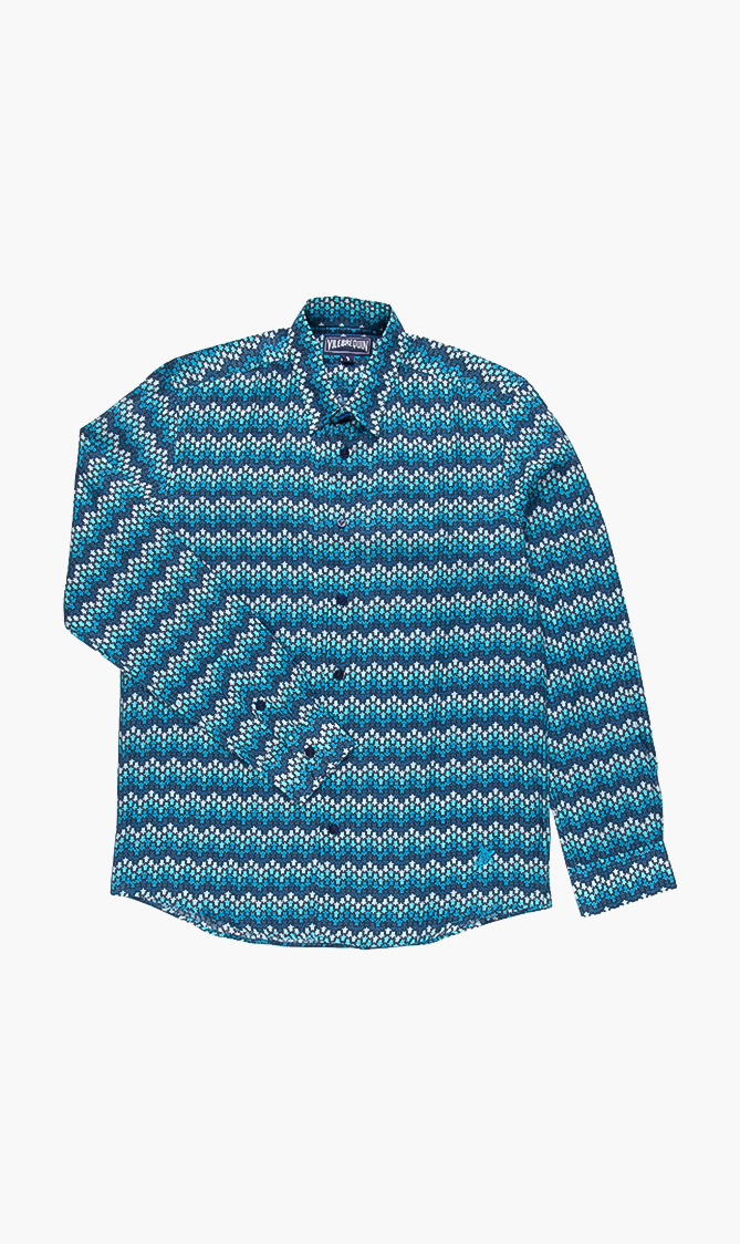 

Vilebrequin Caracal Logo Print Shirt