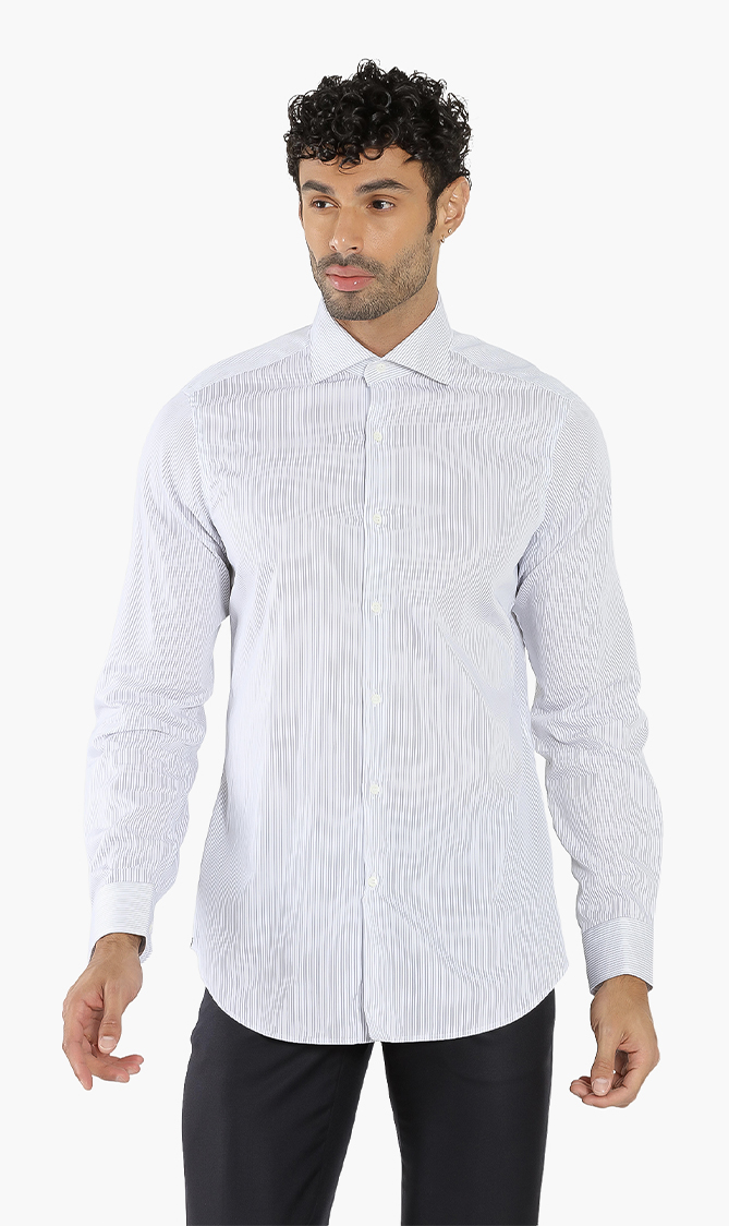 

Pal Zileri Stripes Long Sleeves Shirt