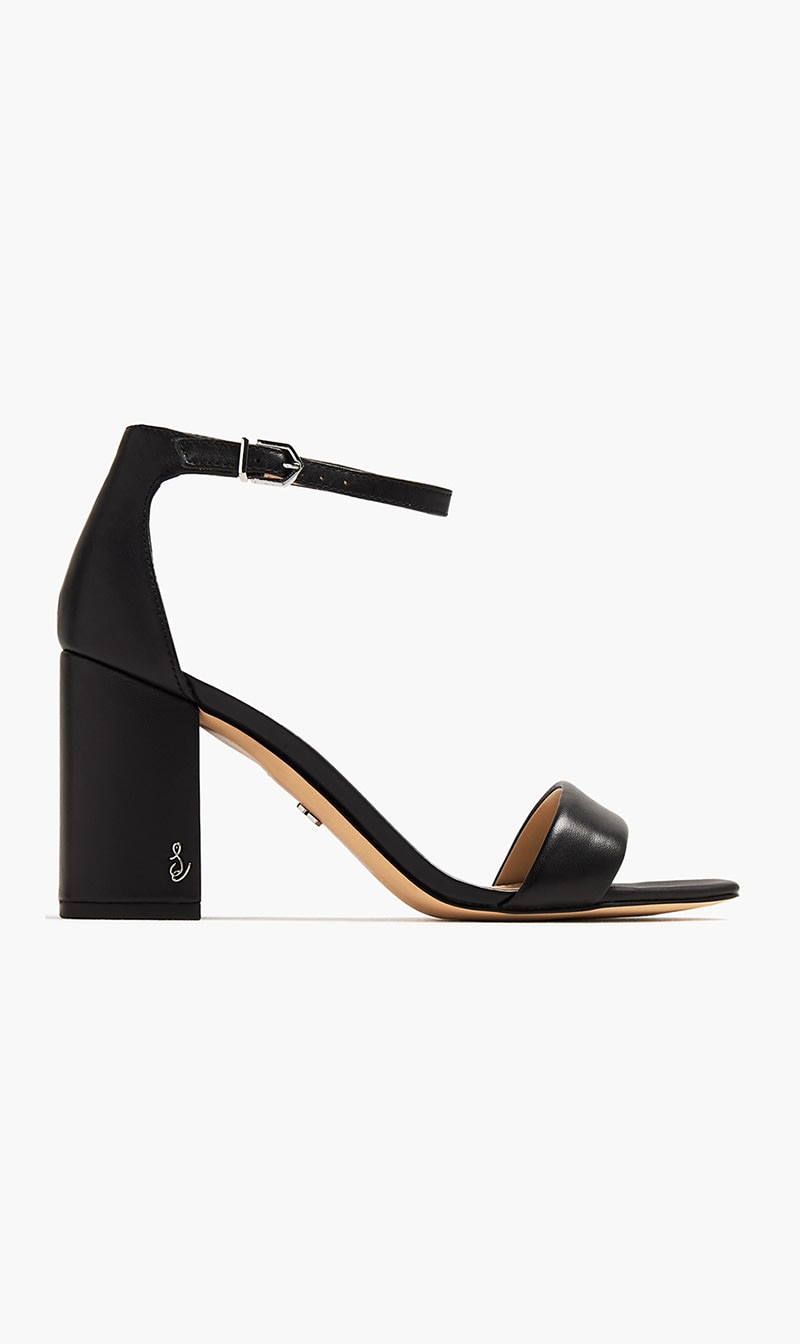 

Sam Edelman Black Danniella Sandals for Women | The Deal Outlet