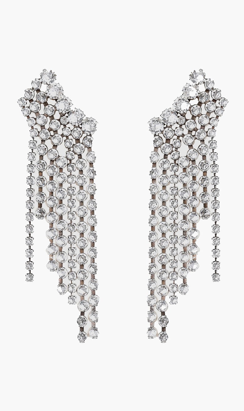 

Isabel Marant Silver A Wild Shore Silver Earrings for Women | The Deal Outlet
