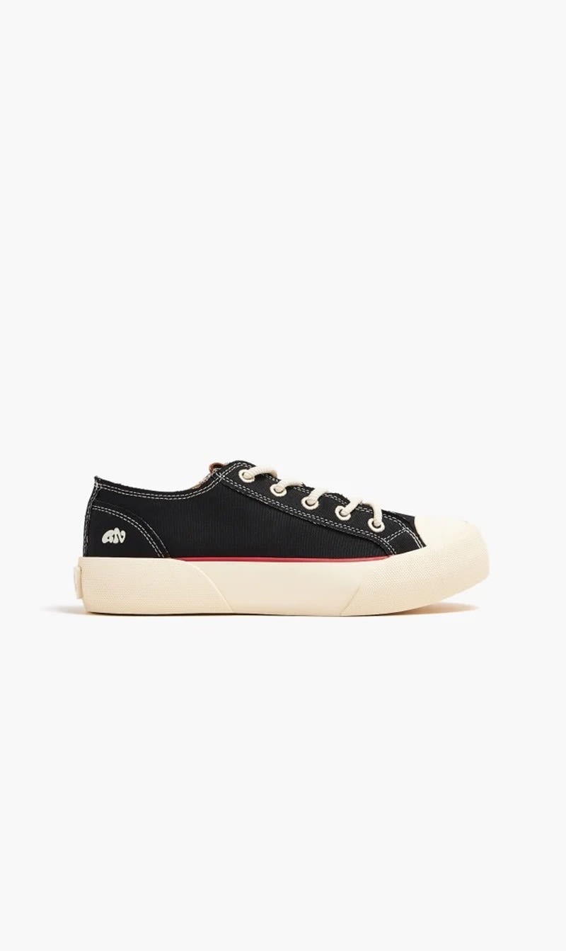 

Good News Black Chunks Lowtop Sneakers for Women | The Deal Outlet