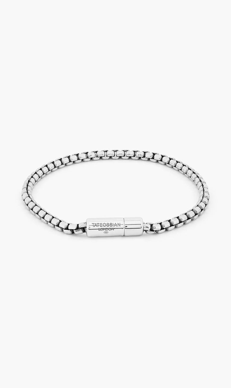 

Tateossian Silver Tateossian Bracelet Rhodium for Men | The Deal Outlet