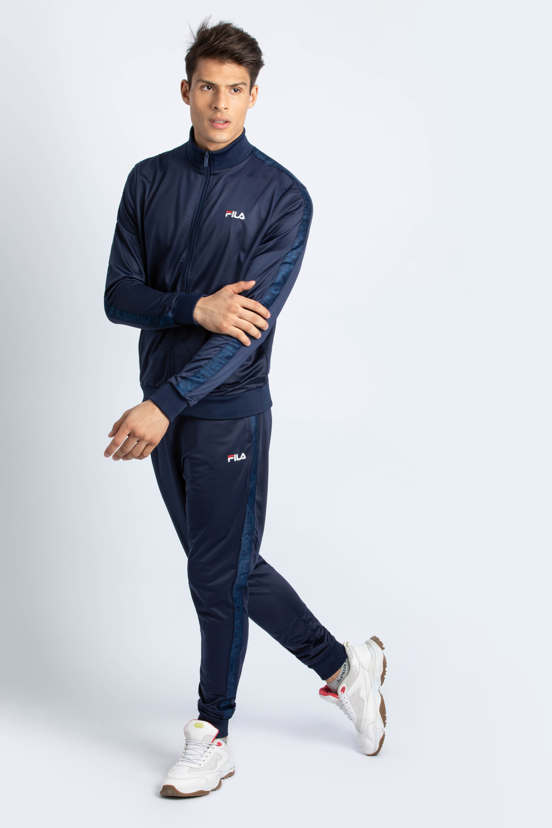 nike tape tracksuit grey