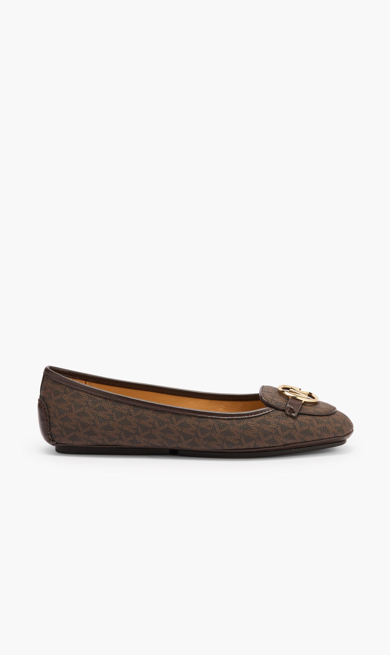 

Michael Kors Brown Lillie Moc for Women | The Deal Outlet