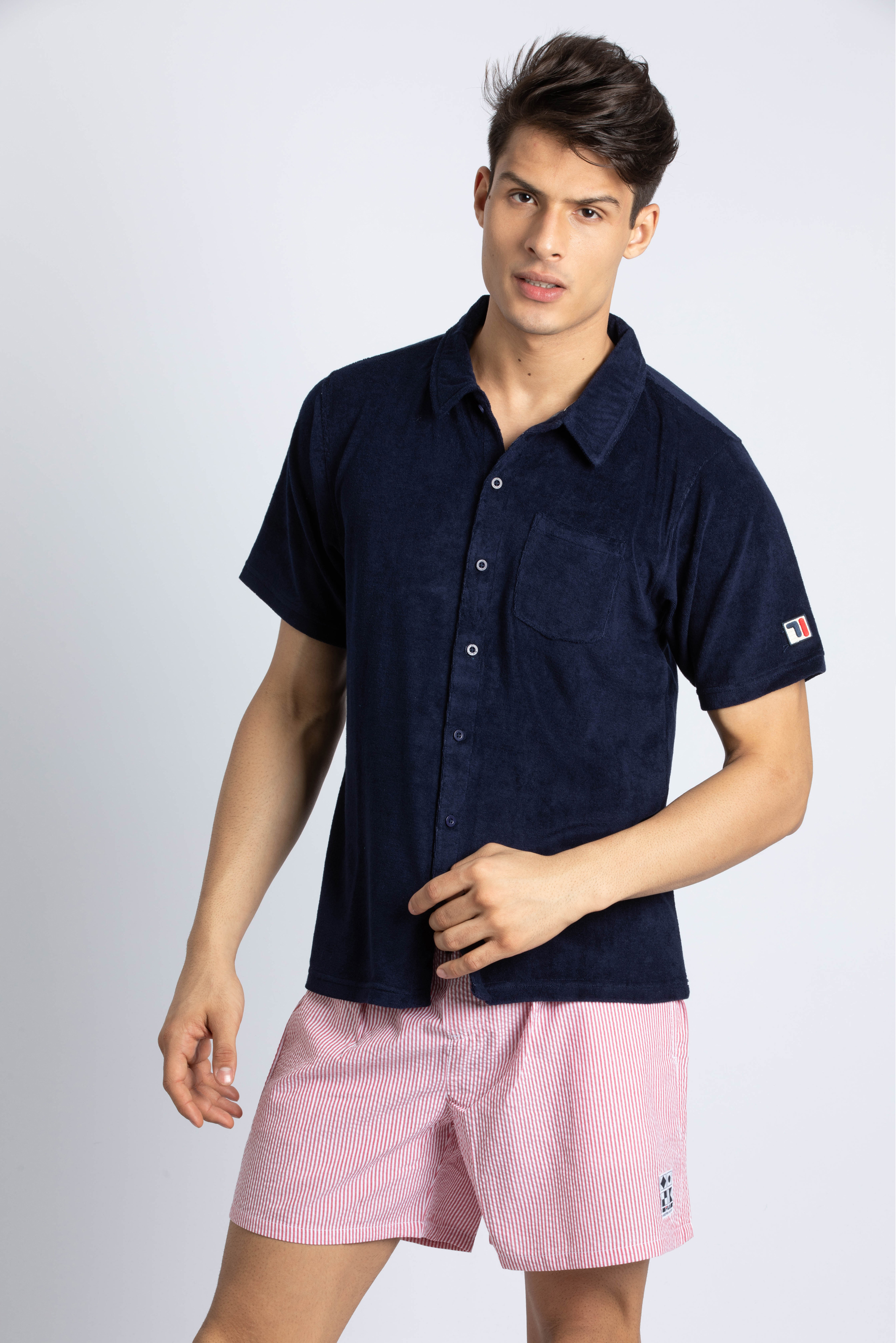

FILA Carson Terry Polo Shirt