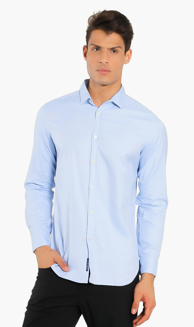 

Long Sleeves Shirt, Blue