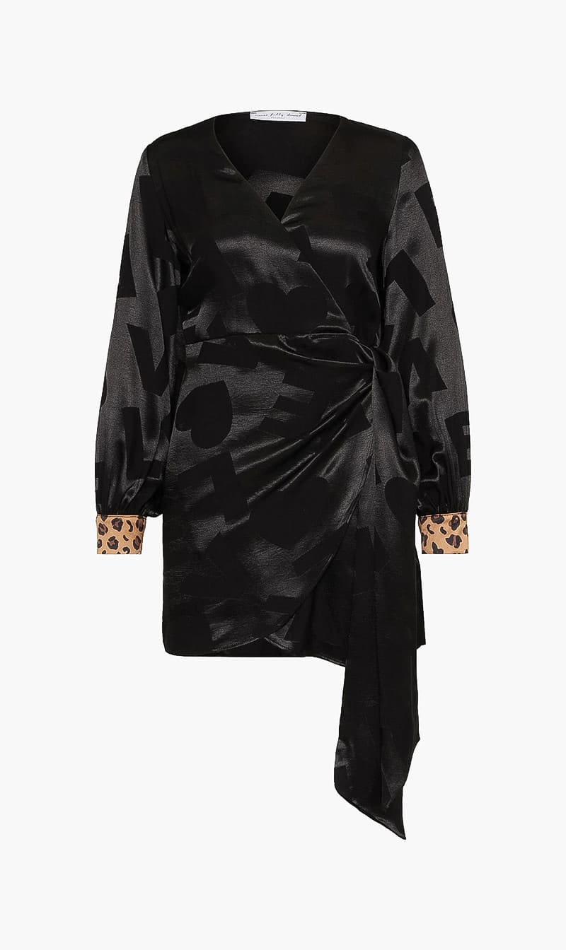 

Never Fully Dressed Black Mini Vienna Dress for Women | The Deal Outlet