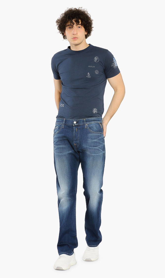 

Waitom Regular Slim Jeans, Blue