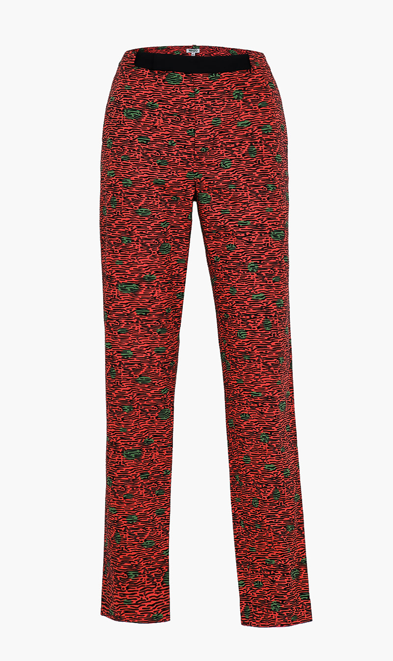 

Formal Printed Pants, Pink