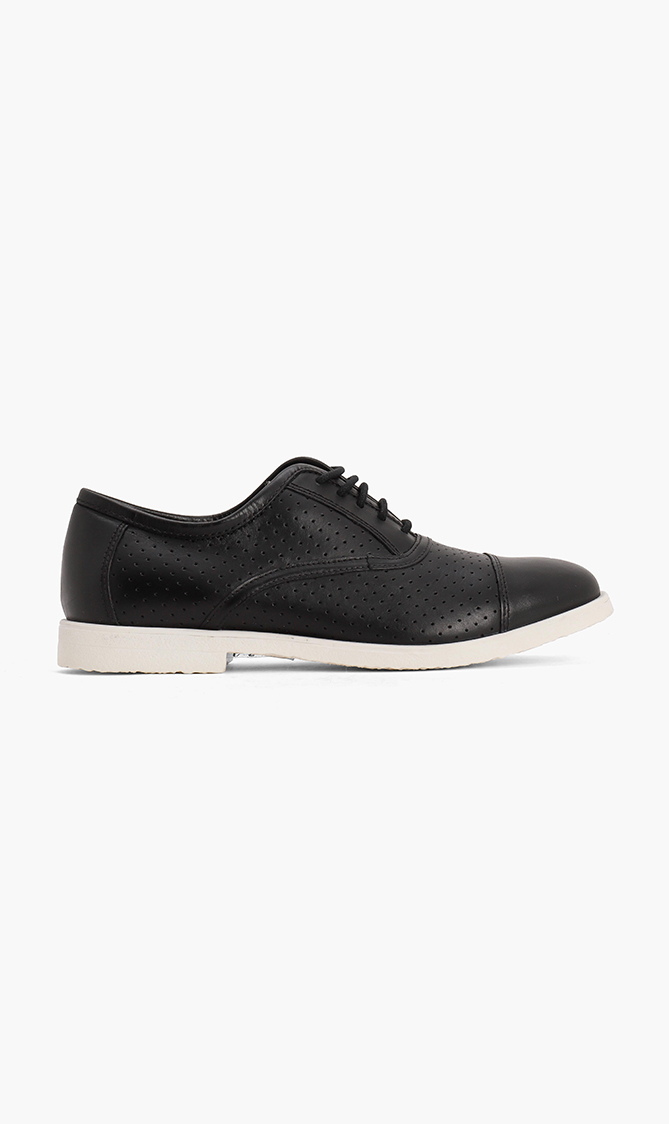 

Geox Dwain Perforated Leather Oxford