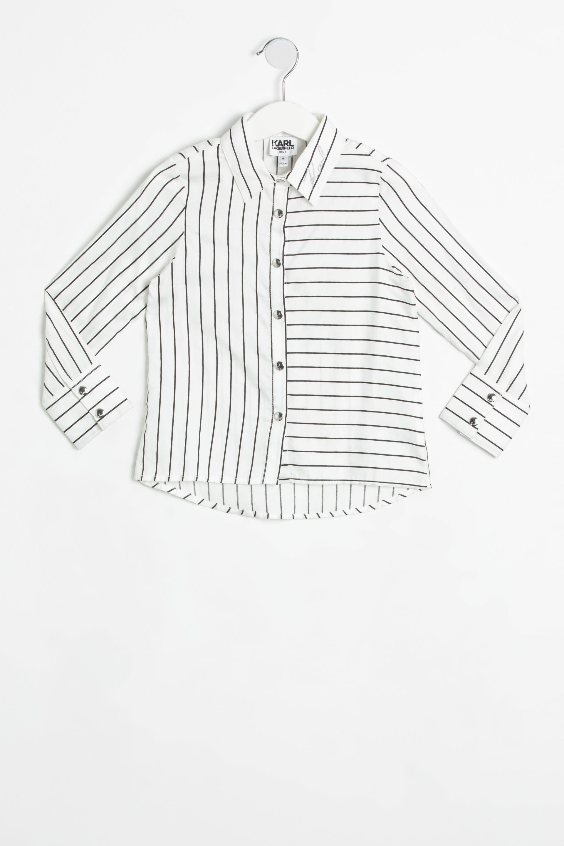

Karl Lagerfeld Striped Long Sleeve Shirt