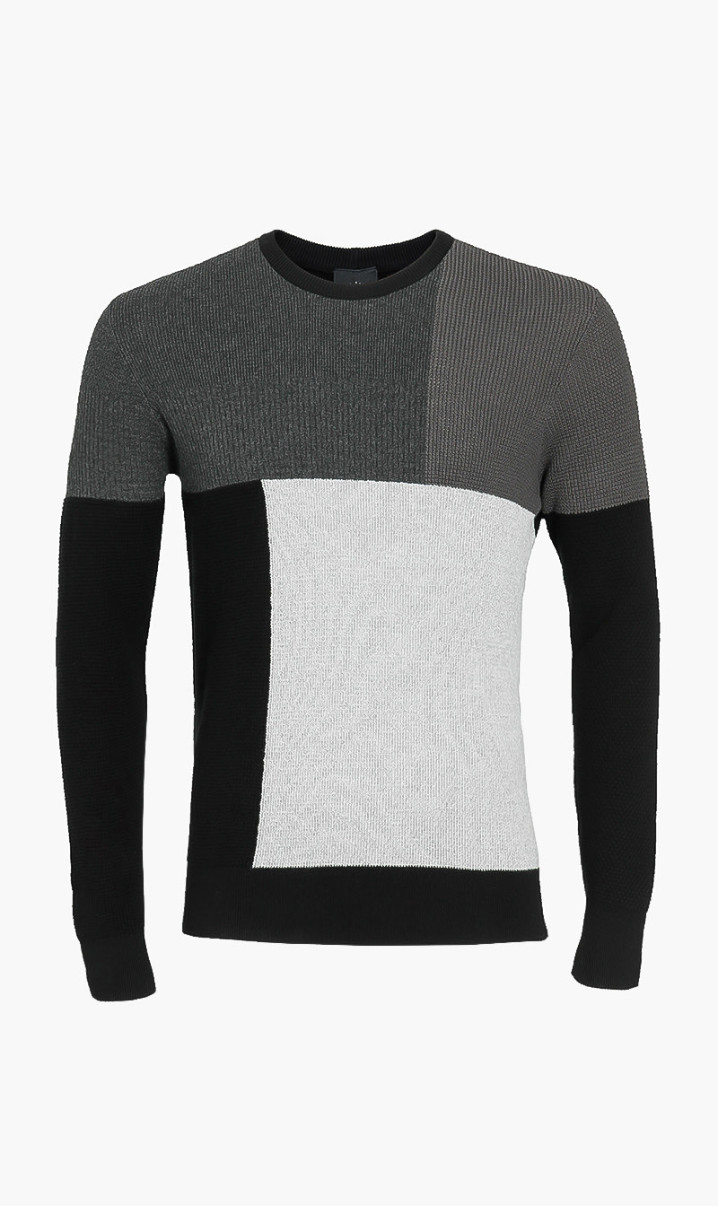 

Emporio Armani Patterned Cotton Jumper