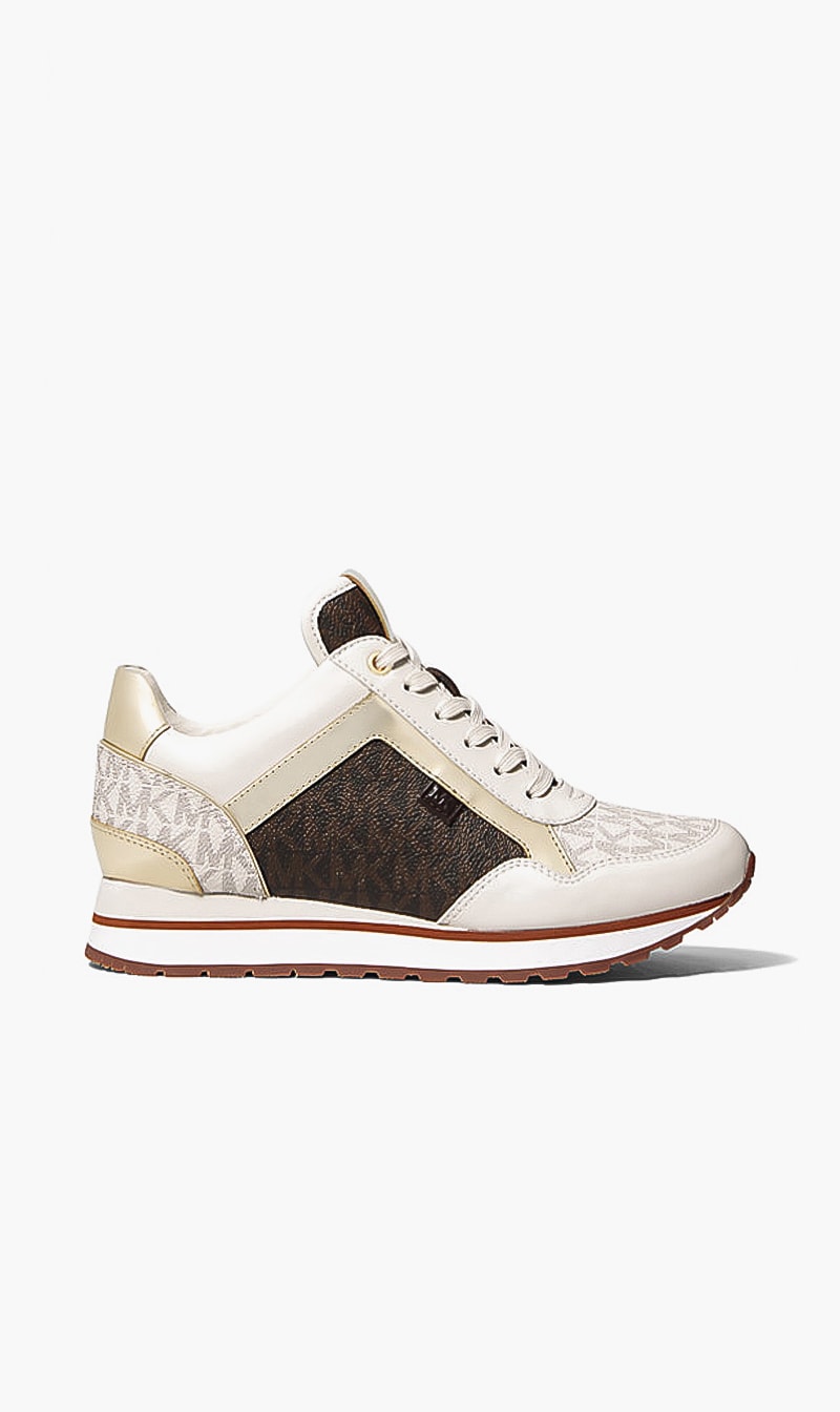 

Michael Kors Brown Maddy Trainer for Women | The Deal Outlet
