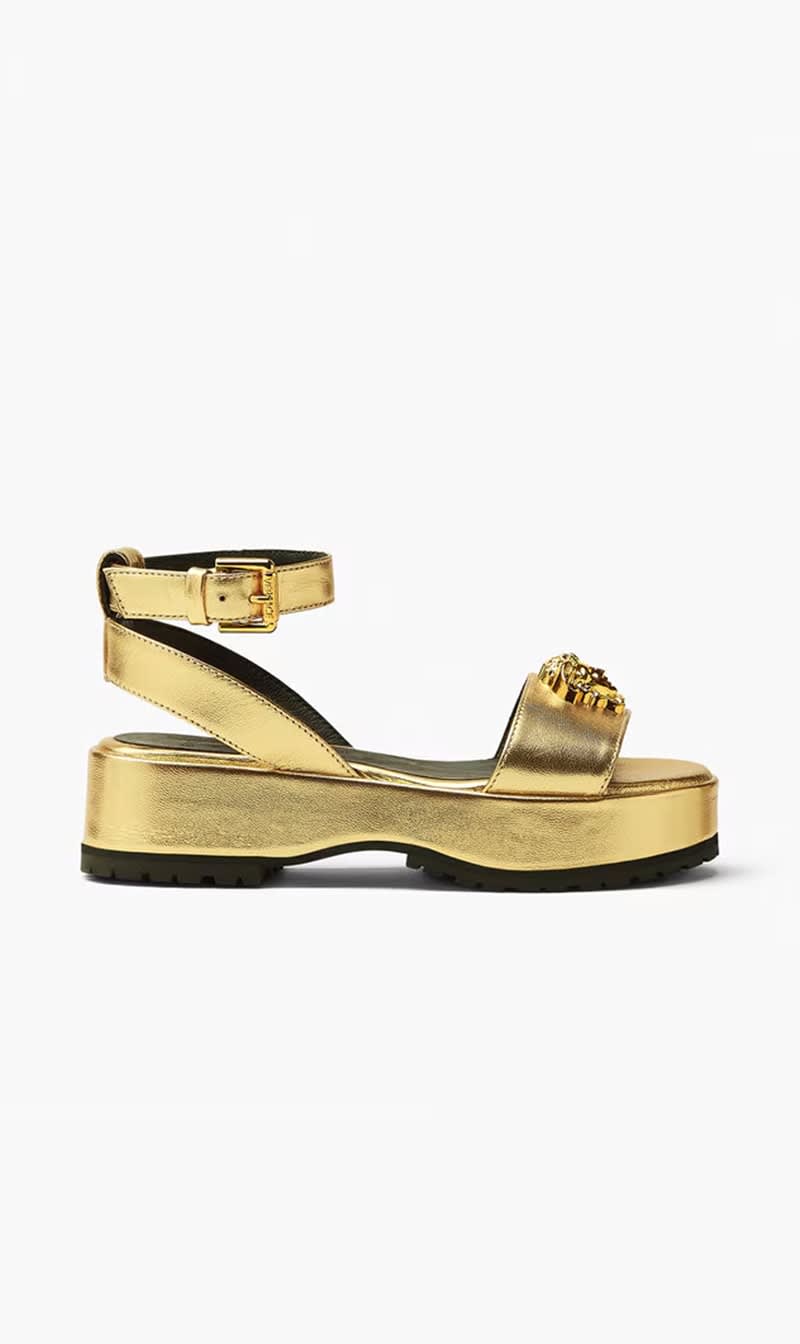 

Versace Multi-color La Medusa Kids Platform Sandals for Girls | The Deal Outlet
