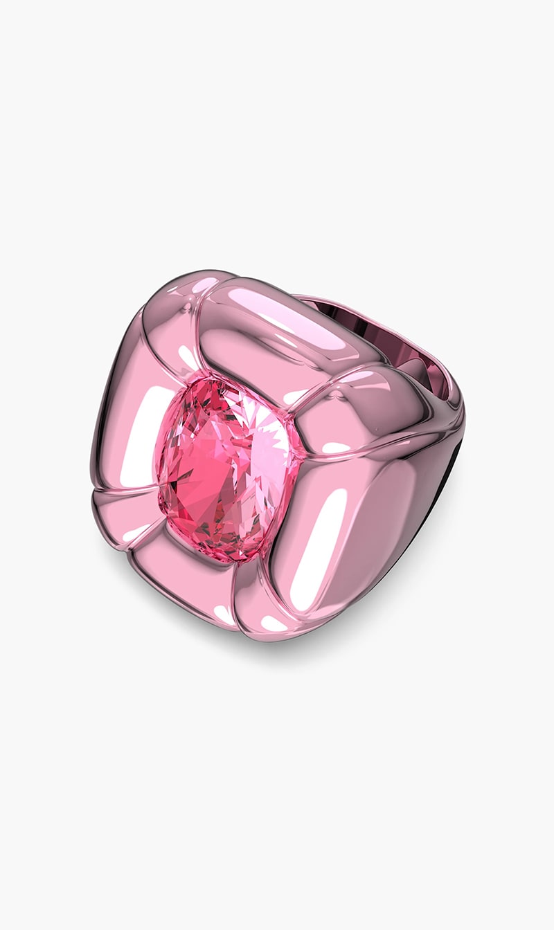 

Swarovski Pink Dulcis Cocktail Ring for Women | The Deal Outlet