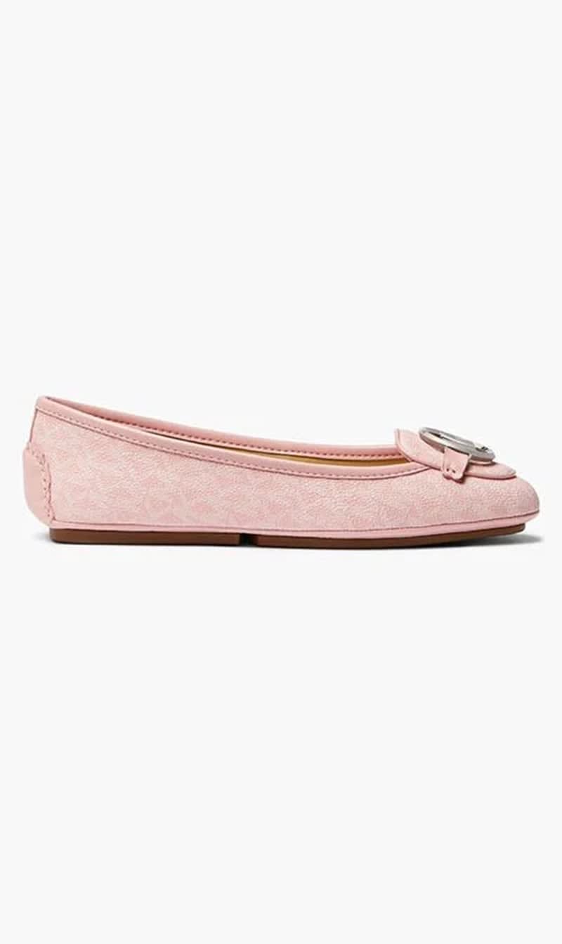 

Michael Kors Pink Lillie Moc for Women | The Deal Outlet