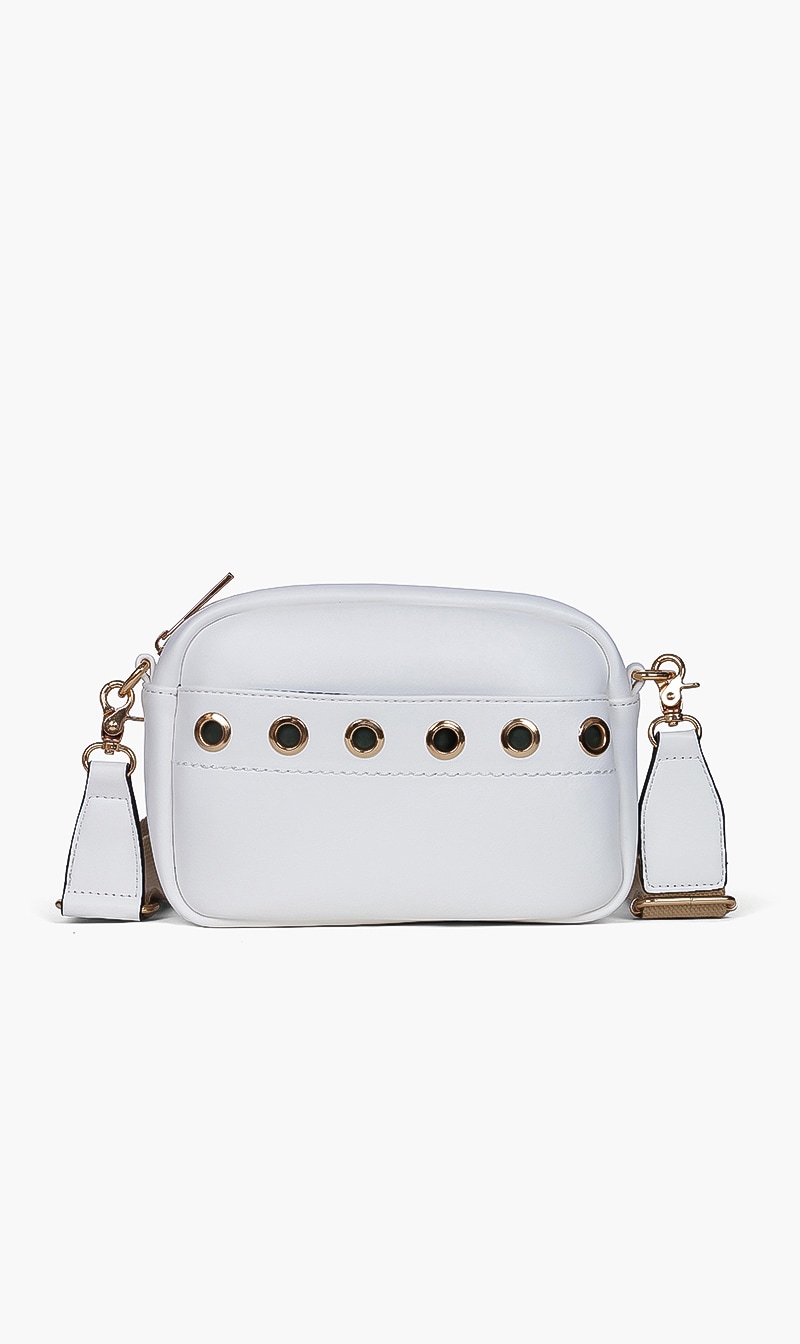 

Leather Bag, White