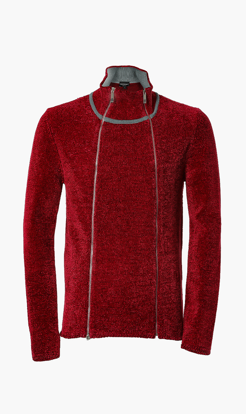 

Emporio Armani Double Zipper Cardigan