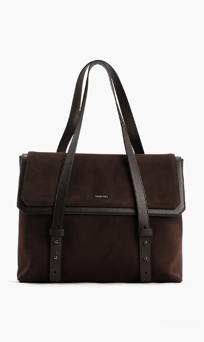 

Cerruti Stars Suede Briefcase