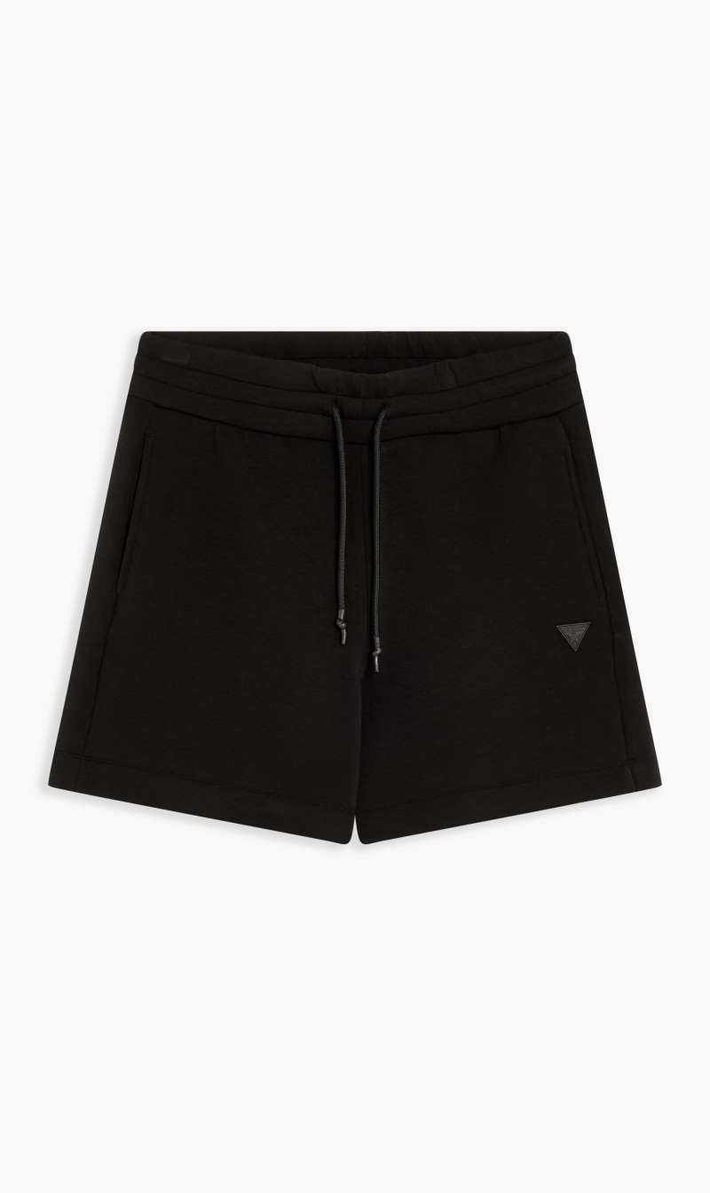

Guess Black Elly Shorts Eco Soft Tech Scuba for Women | The Deal Outlet