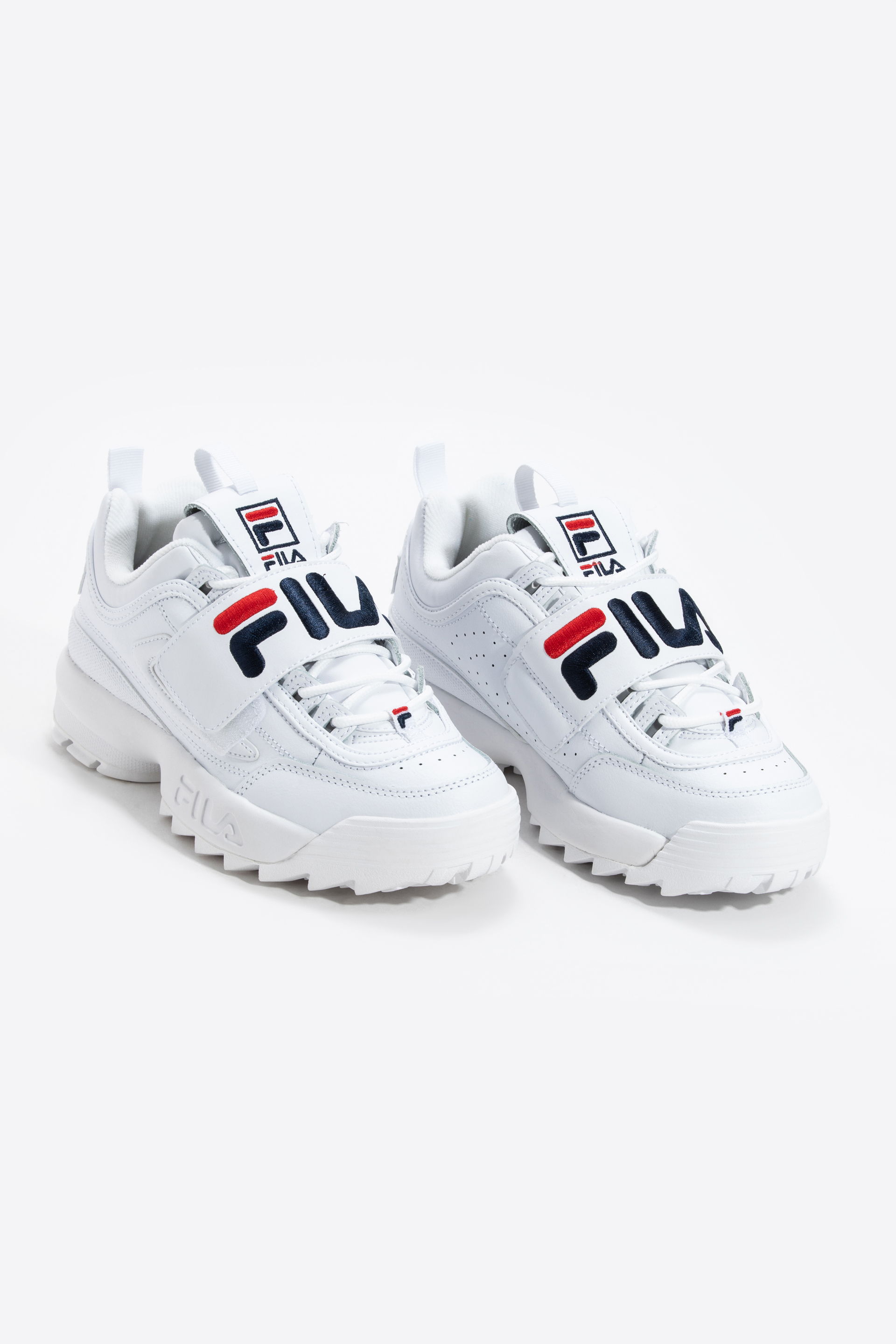 

Disruptor Ii Diamante Leather Sneakers, White
