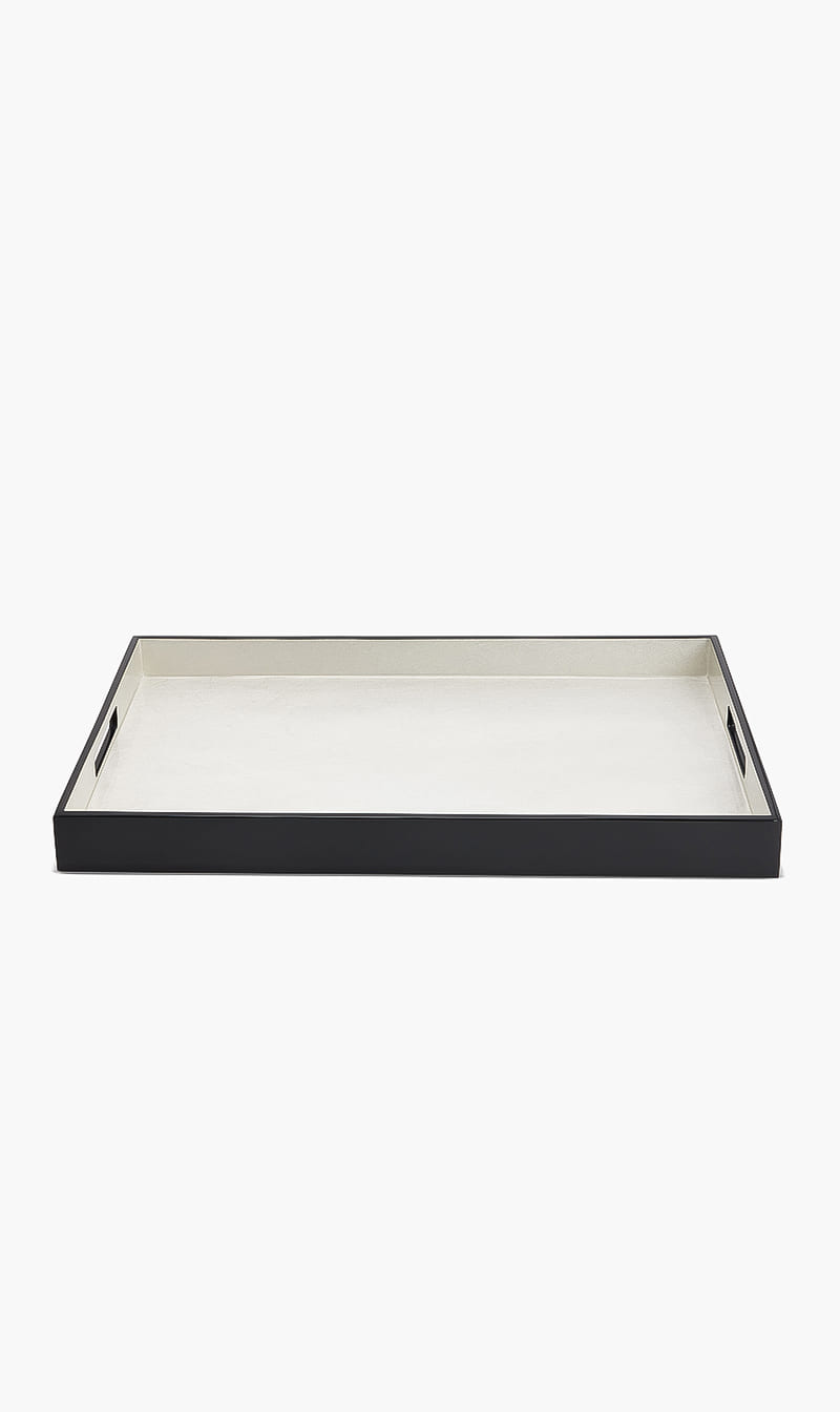 

Pacific Connections White Rectangular Serving Tray | The Deal Outlet