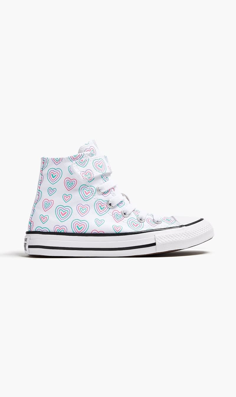 

Converse White Chuck Taylor All Star 1v for Girls | The Deal Outlet