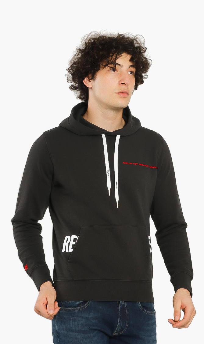 

Oversize Logo Hoodie, Grey