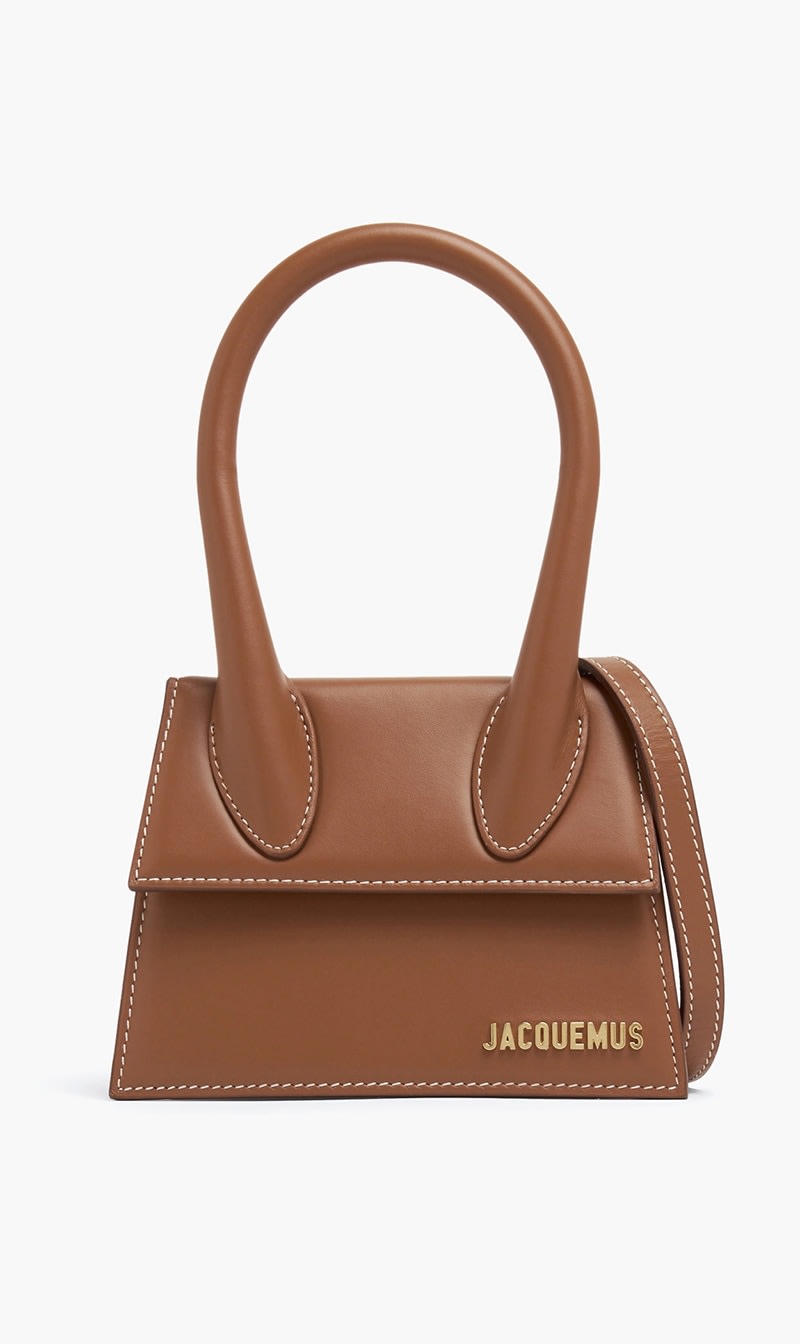 

Jacquemus Brown Le Chiquito Moyen Bag for Women | The Deal Outlet