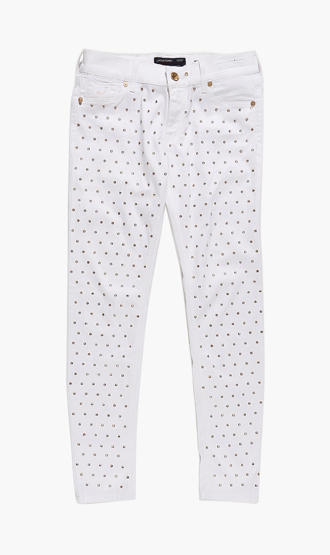 

JACOB COHEN Sherry Crystals Tailored Pants
