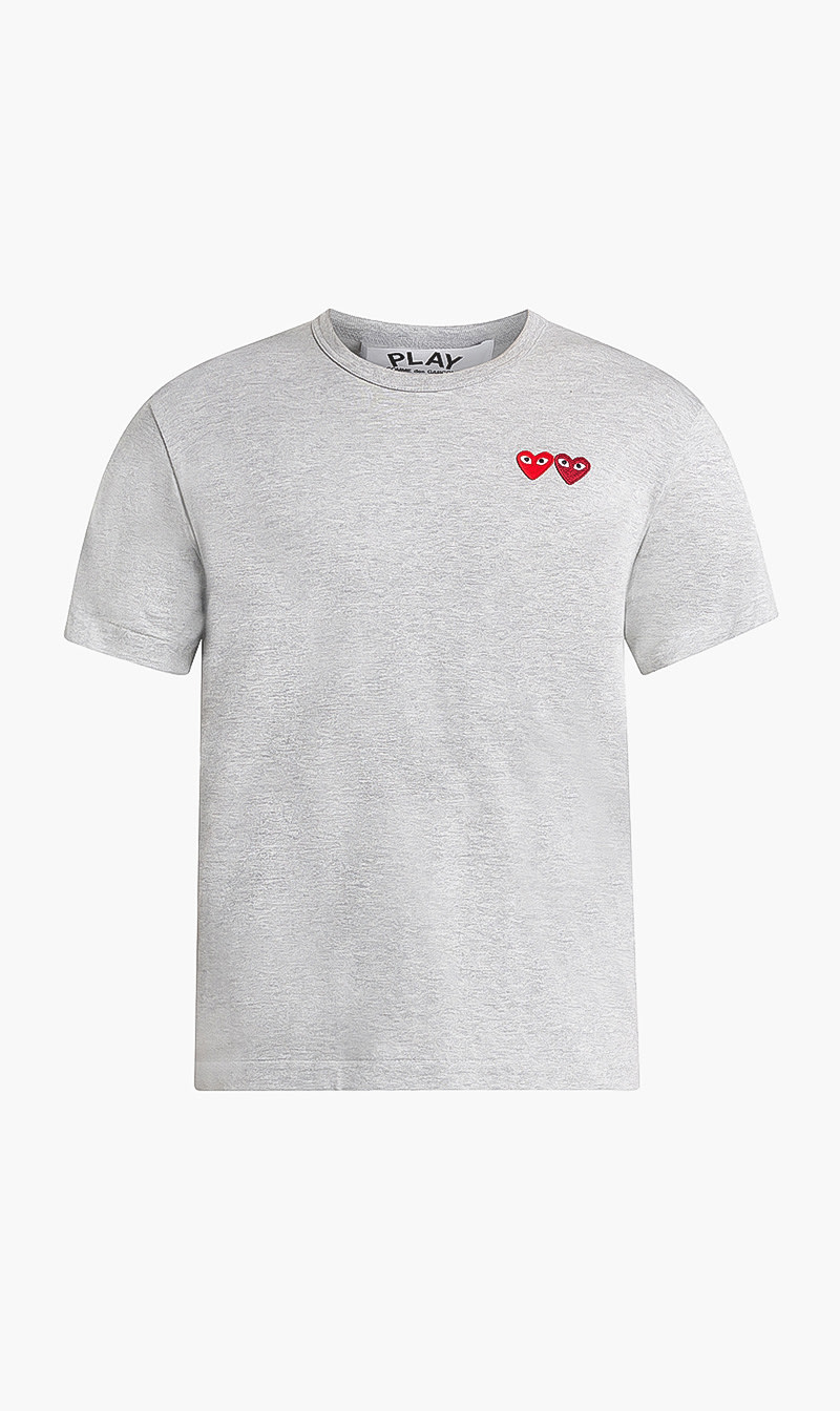 

Twin Heart T-shirt, Grey