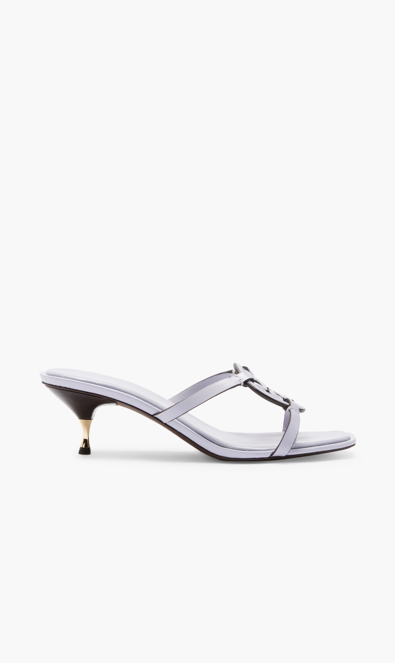 

Tory burch geo bombe miller low heel sandal 55mm | the deal outlet, Purple