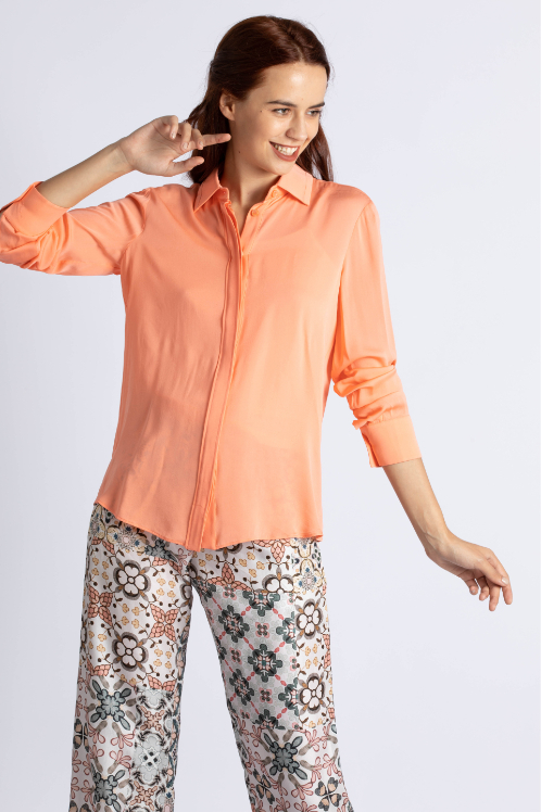 Long Sleeve Shirt, Orange