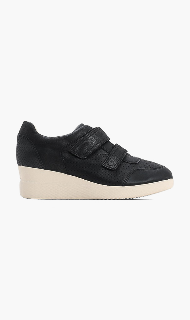 

Geox Stardust Velcro Wedge Sneakers