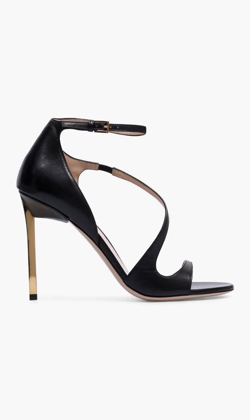 

Tom ford Black Newton Sandal for Women | The Deal Outlet