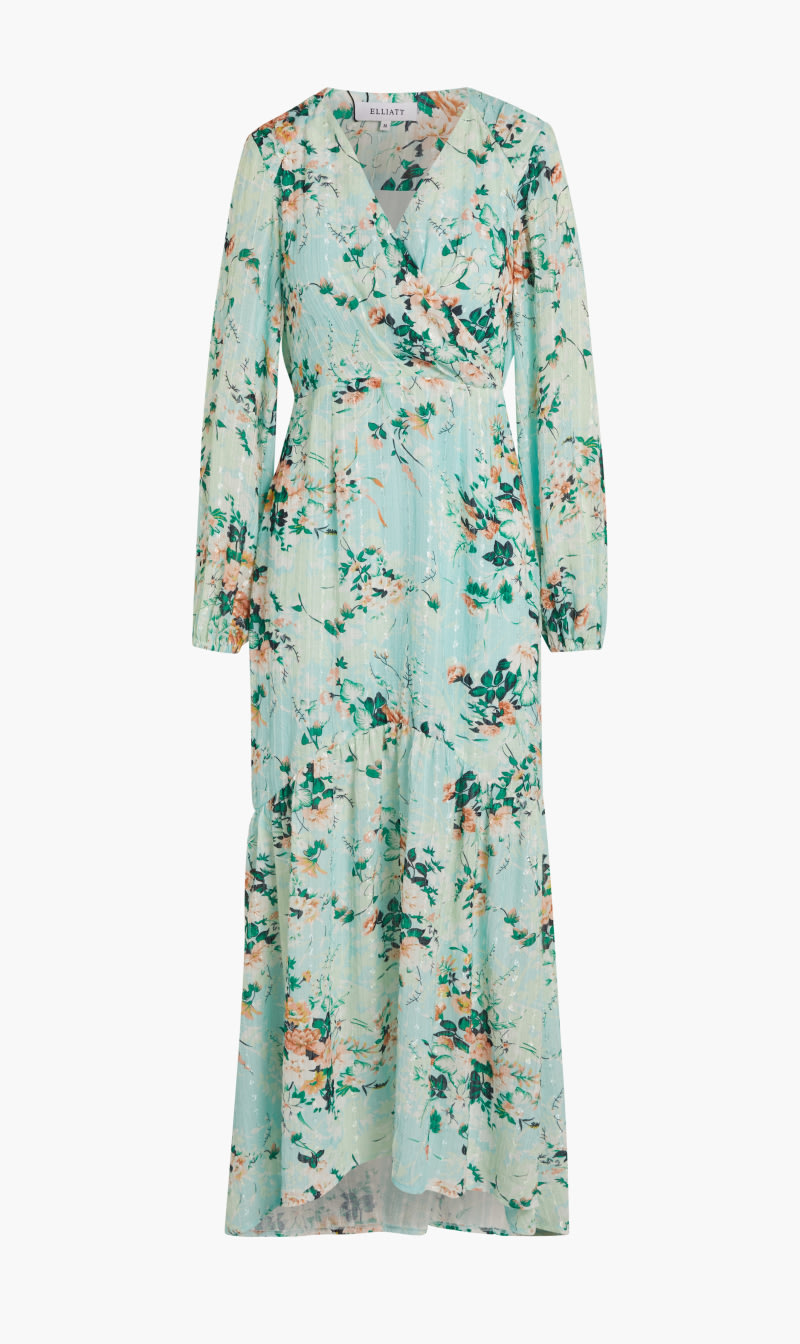 

Elliatt Multi-color Lucent Maxi Dress for Women | The Deal Outlet